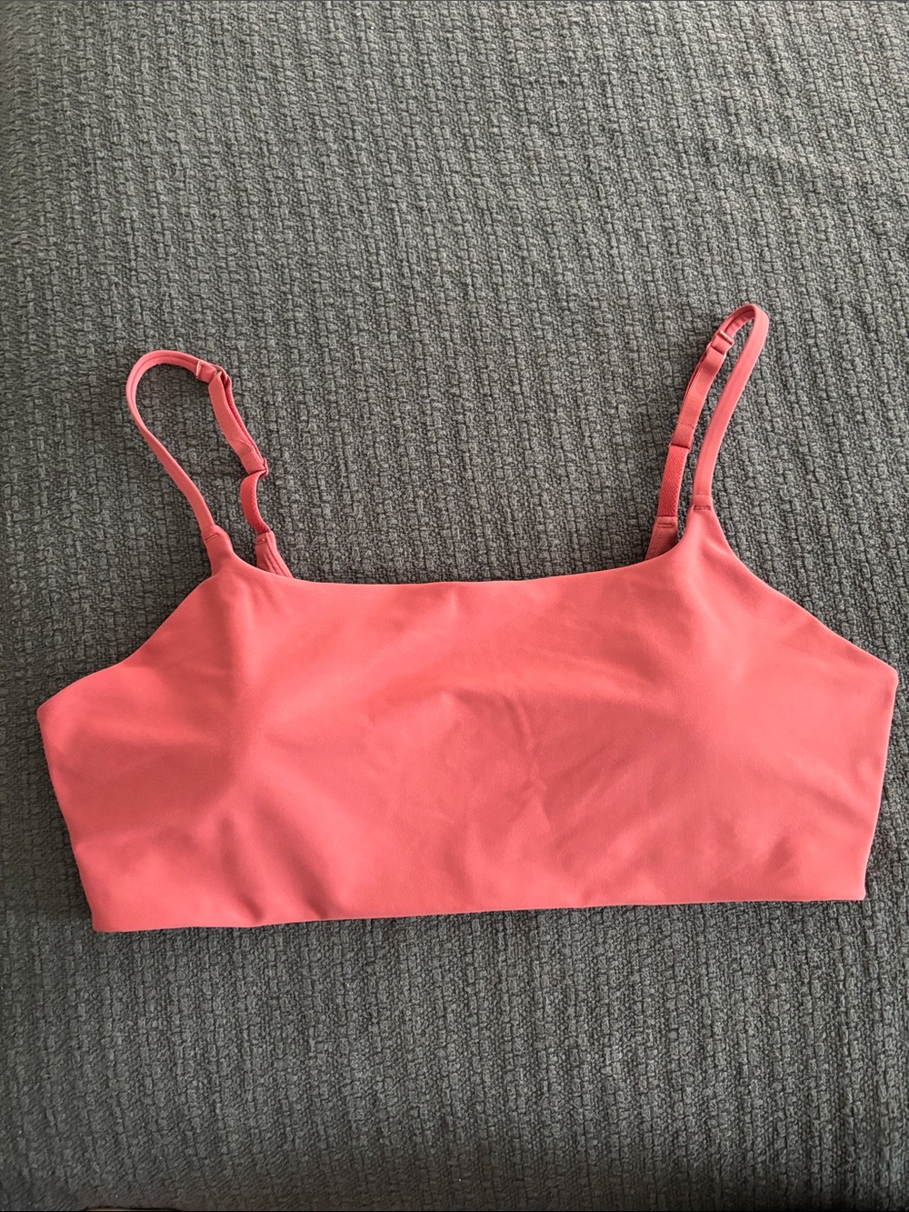 Old Navy active, Powersoft Coral Pink Adjustable-Strap Sports Bra